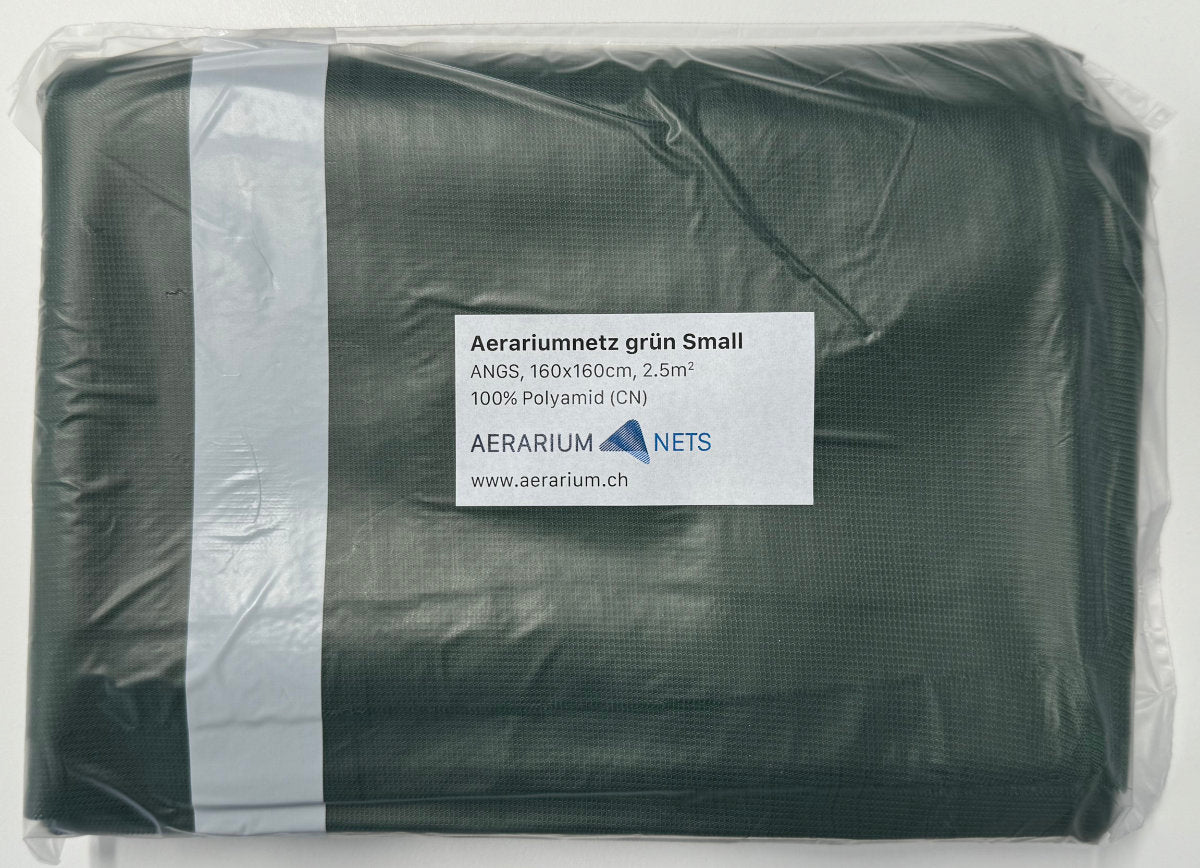 Aerariumnetz Grösse S grün 160x160cm