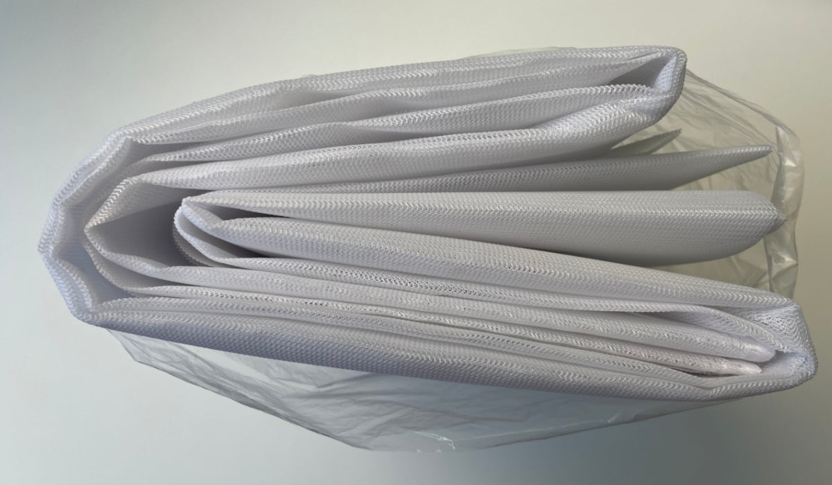 Aerariumnetz Grösse S weiss 160x160cm